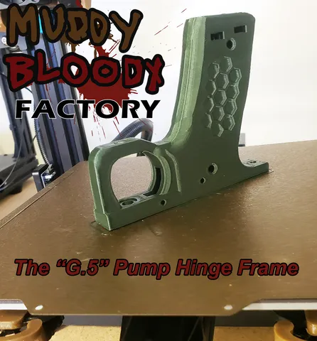 Paintball Pump Hinge Frame G.5 by Muddy Bloody Factory