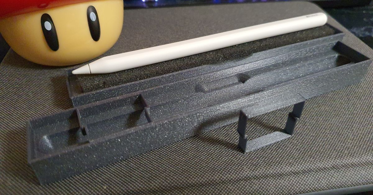 Lock for Apple Pencil travel case by Dejvik Download free STL model