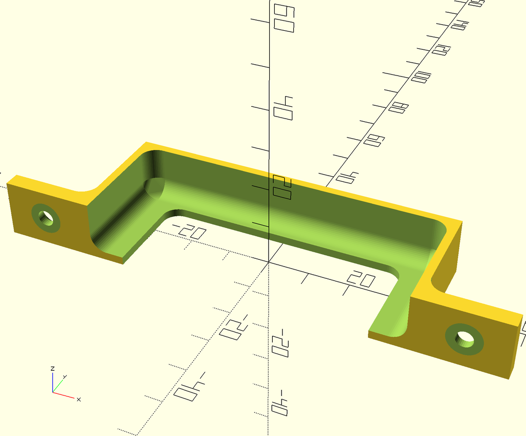Parameterized Power Strip Mount — miniatura 6