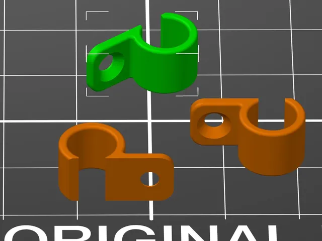Cable wall holder