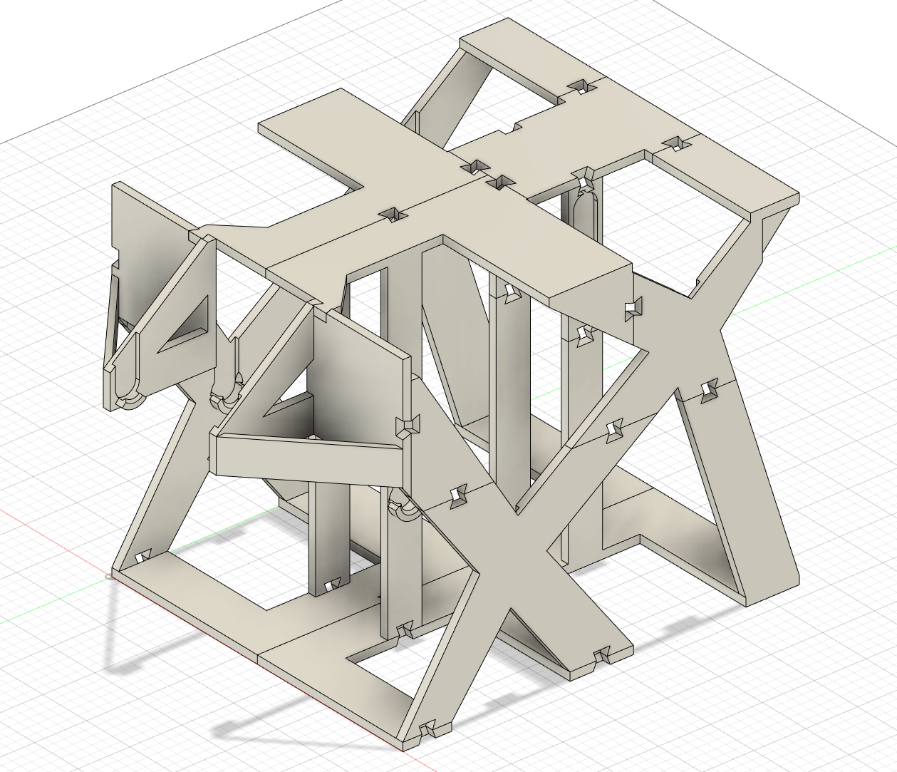 BETA!!! MMU Kallax - 5 spool holders