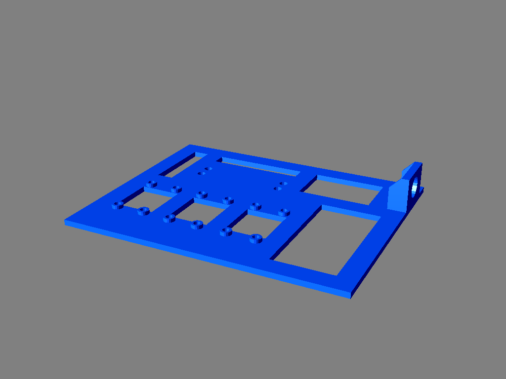 Miniatura 14 do modelo 3D Single Board Computer Server Case V2