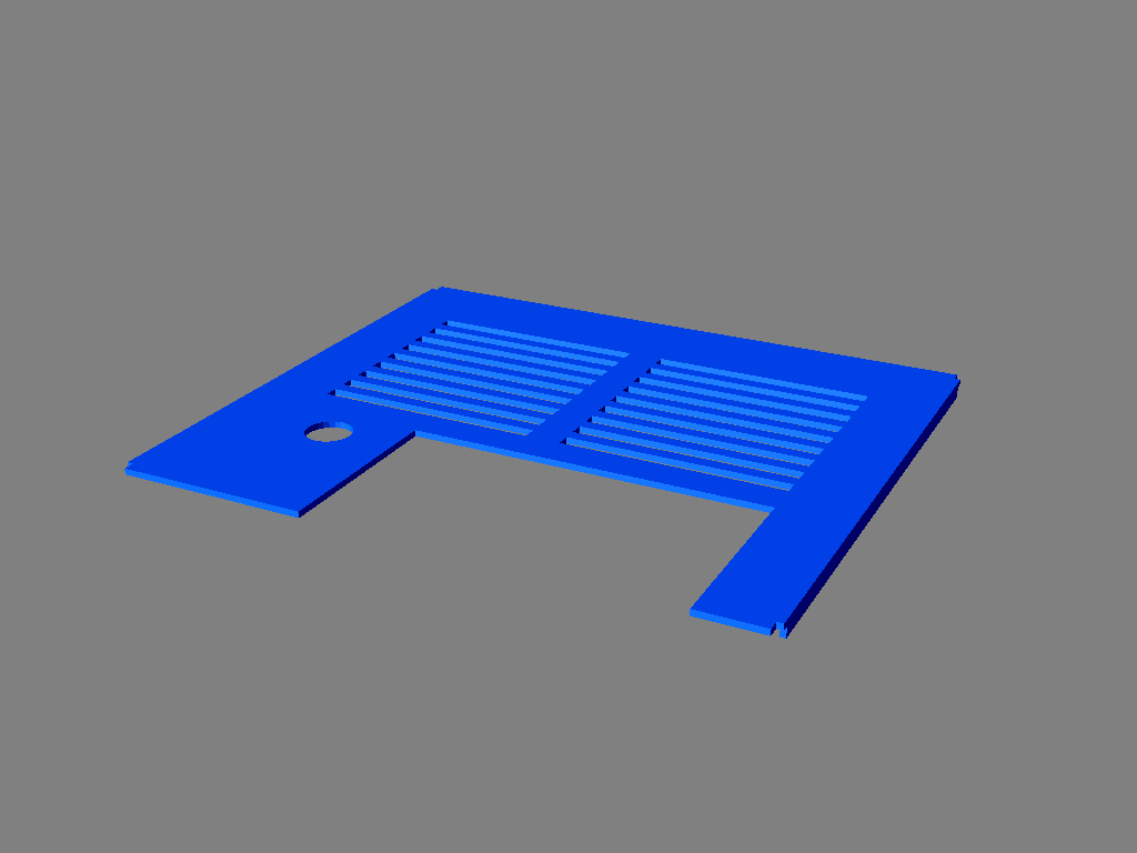 Miniatura 16 do modelo 3D Single Board Computer Server Case V2
