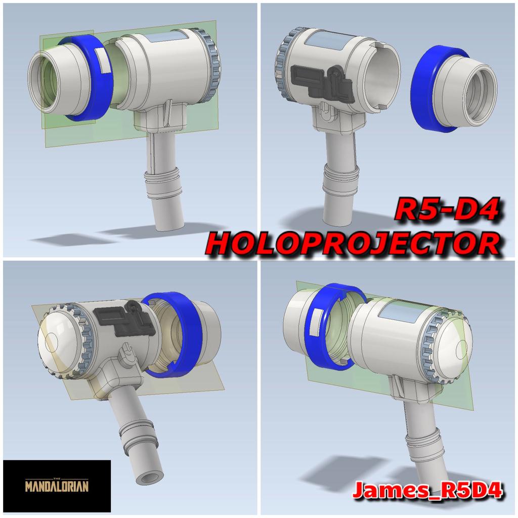 R5-D4 holoprojector, The Mandalorian (season 2)