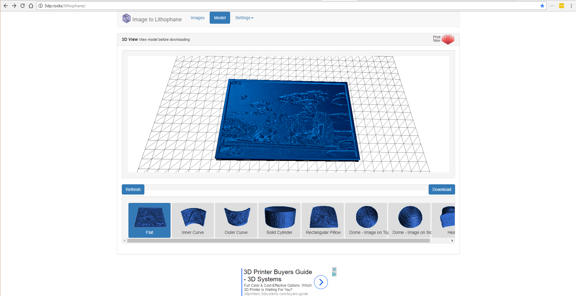 Miniatura 14 do modelo 3D Litho Box