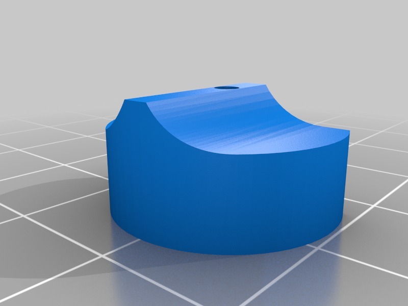Extruder "Cap" to reduce filament buckling