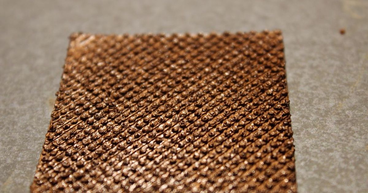 Knurled surface by Jesse C Download free STL model