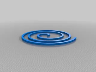Customizable Fermat spiral