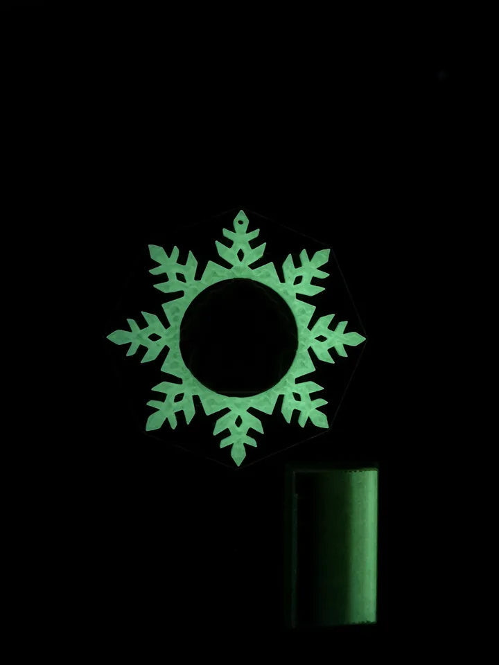 Snowflake with nativity ornament by Petour | Download free STL model ...