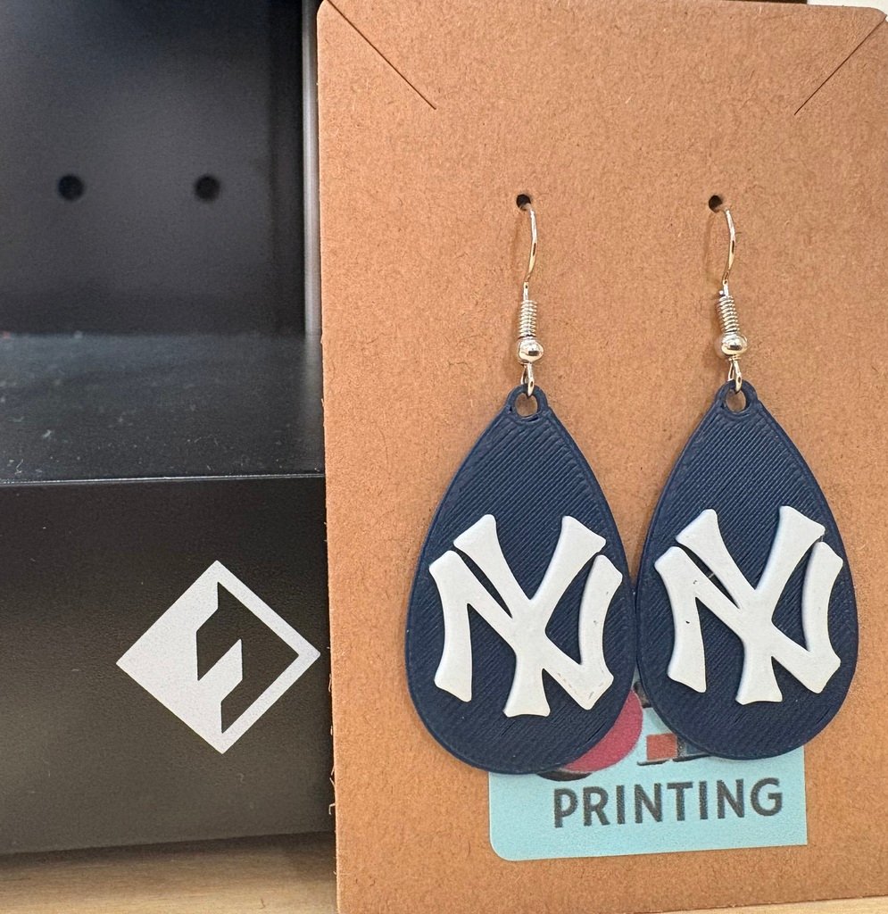 NY Yankees Earrings
