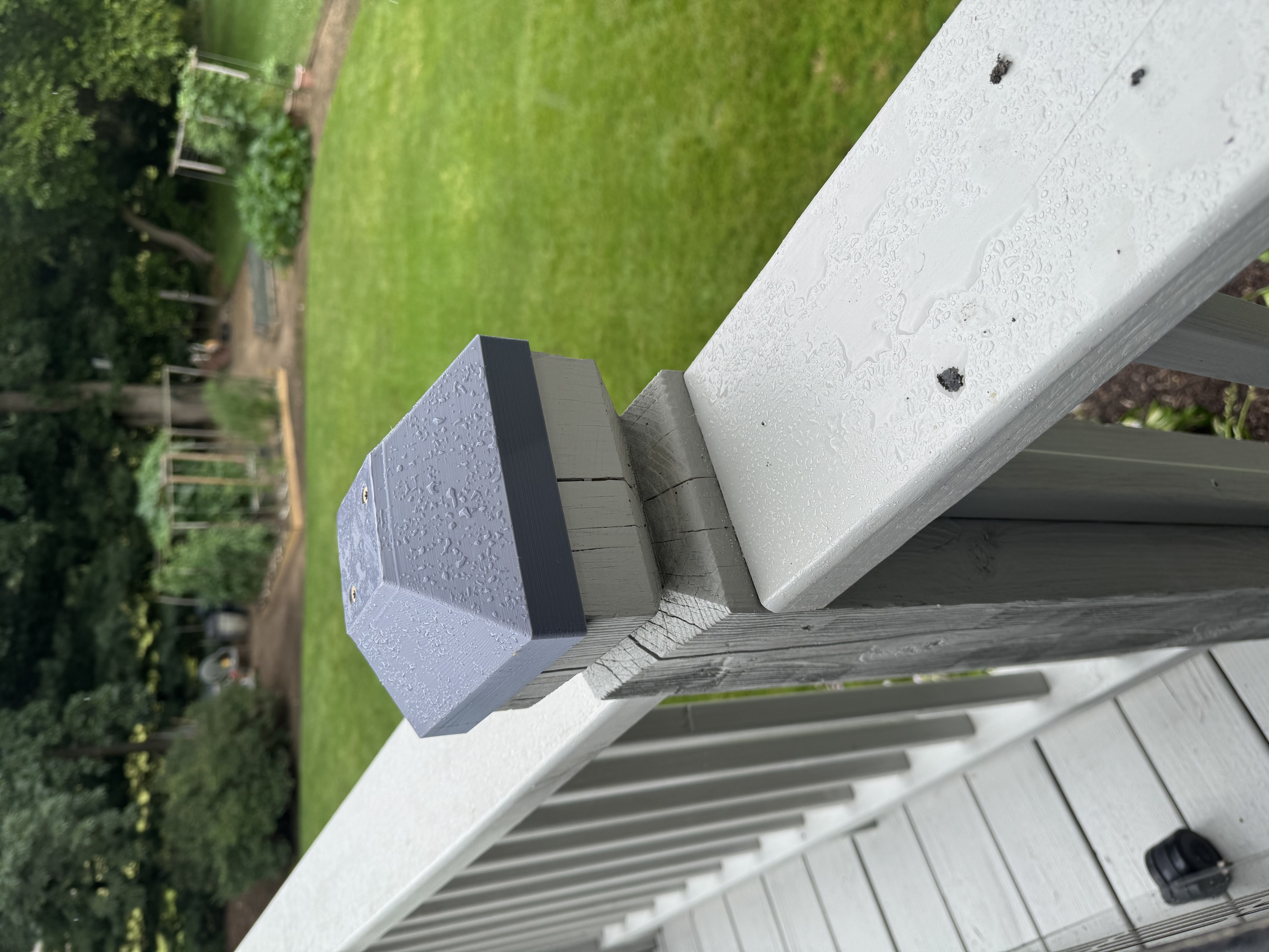 Decorative Post Cap for deck posts