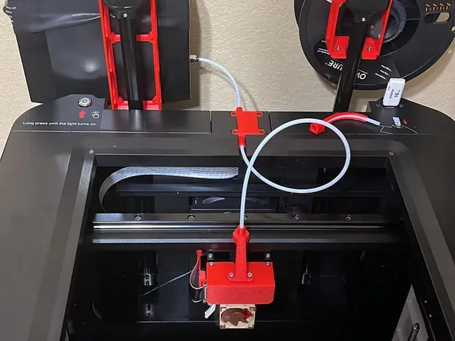 Dry Box and External Spool Hanger for Qidi Printers
