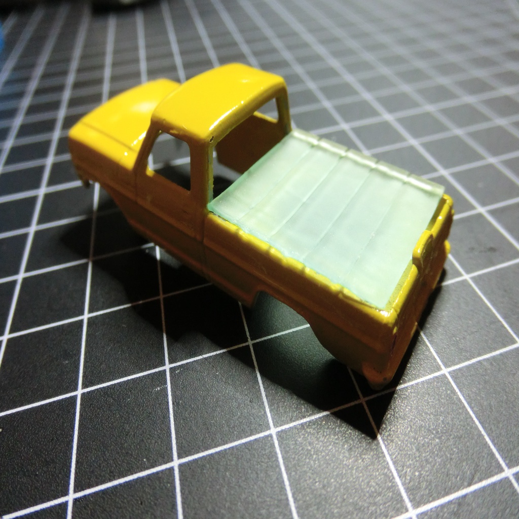 MB57 Matchbox rolamatics Wildlife Truck tonneau