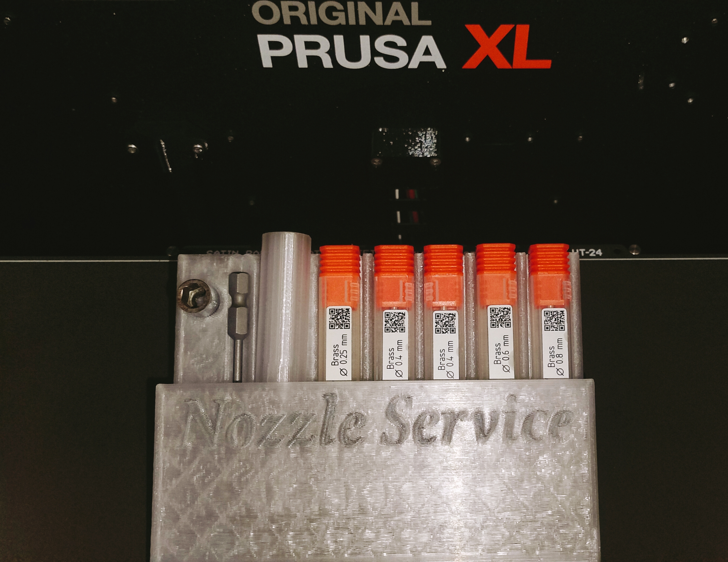 Nozzle storage and Service for Prusa XL  Prusa MK4  Prusa Core One  Pusa MK3.9