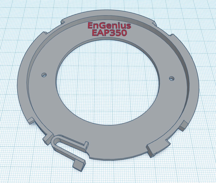 Mounting bracket for EnGenius EAP350 Wireless Access Point