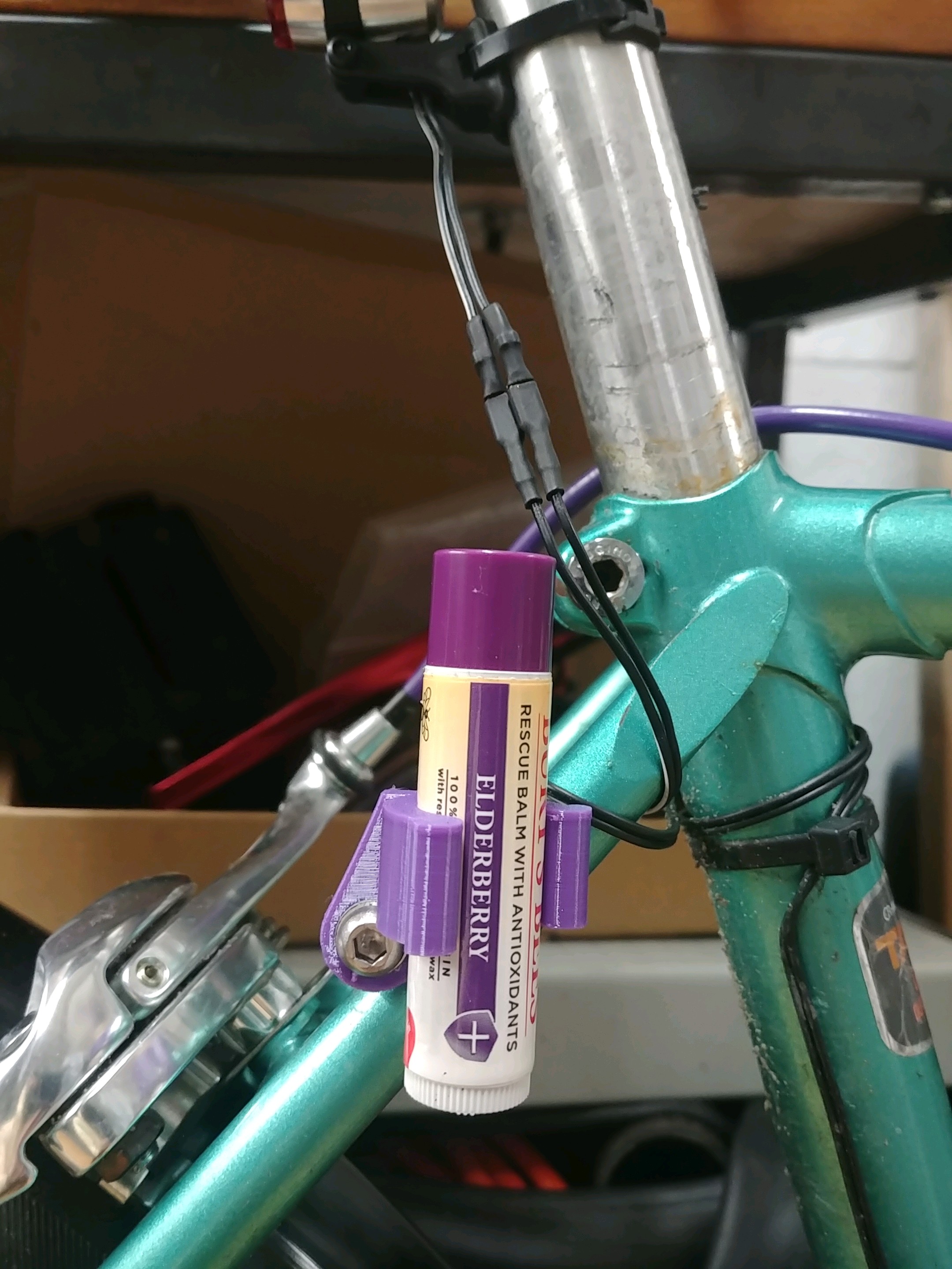 Bolt-on Chapstick Holder