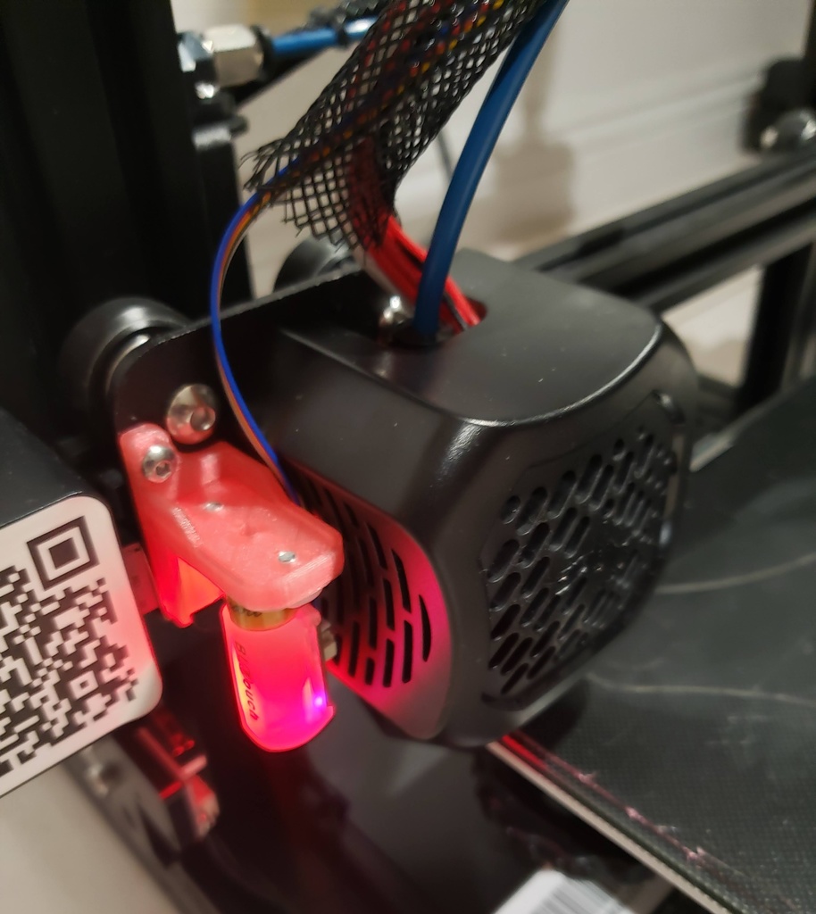 Ender 3 V2 BLTouch Mount With Embedded Threads By ReSummit | Download ...