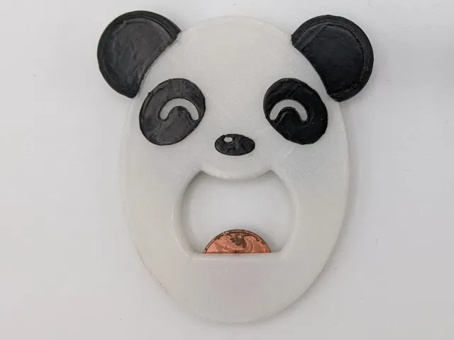 Magnetic Bottle Opener (Panda)