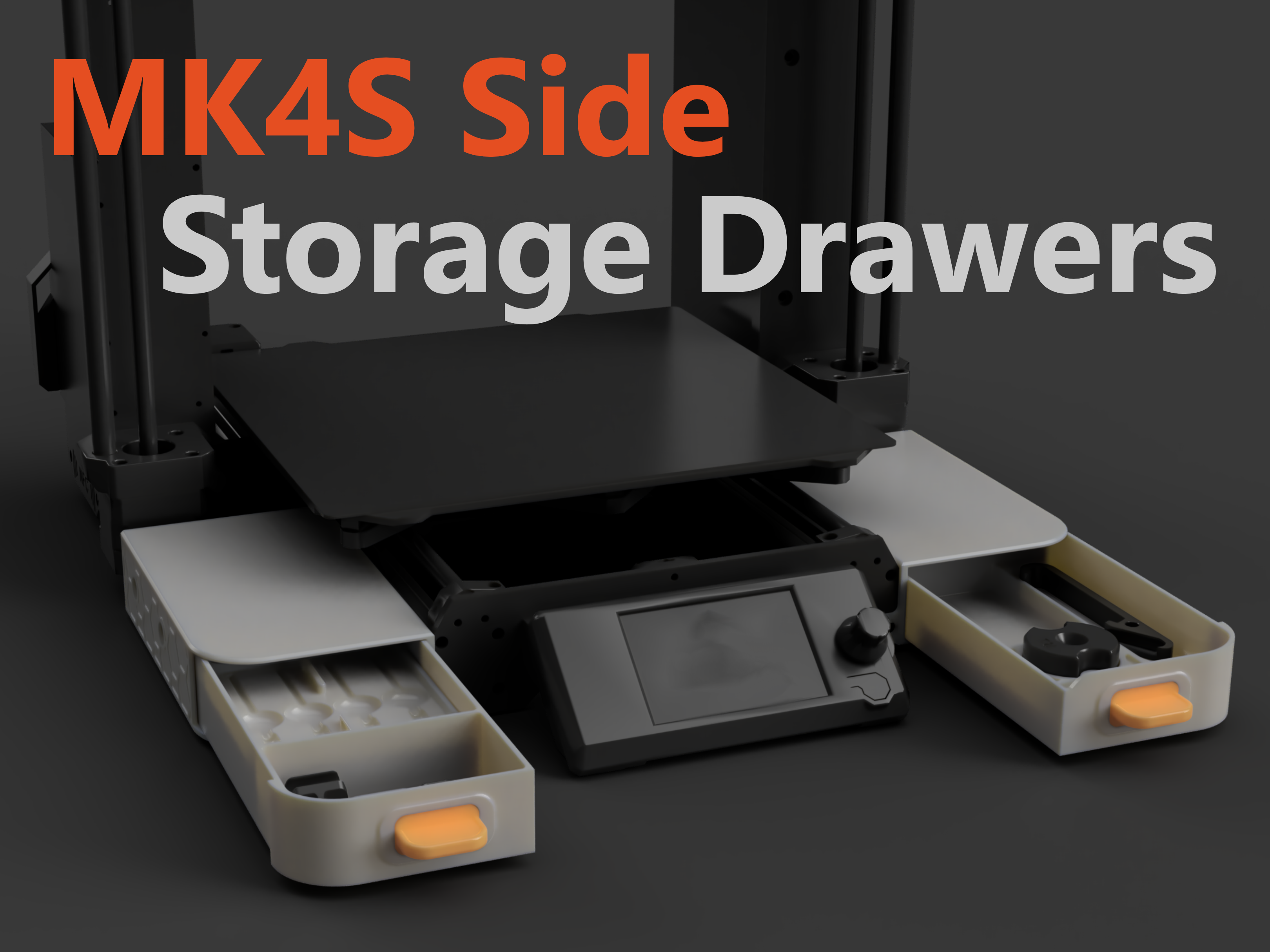 MK4S Side Storage Box/Drawers | Customizable