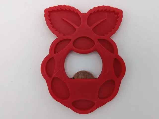 Magnetic Bottle Opener (Raspberry)