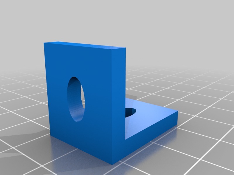 Miniatura 3 do modelo 3D Simple corner bracket