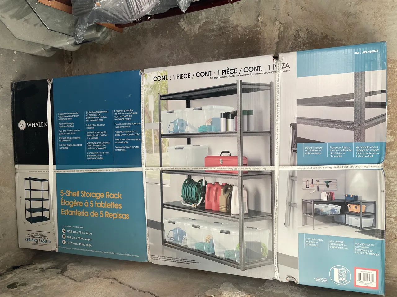 Whalen Storage Rack Costco Dandk Organizer