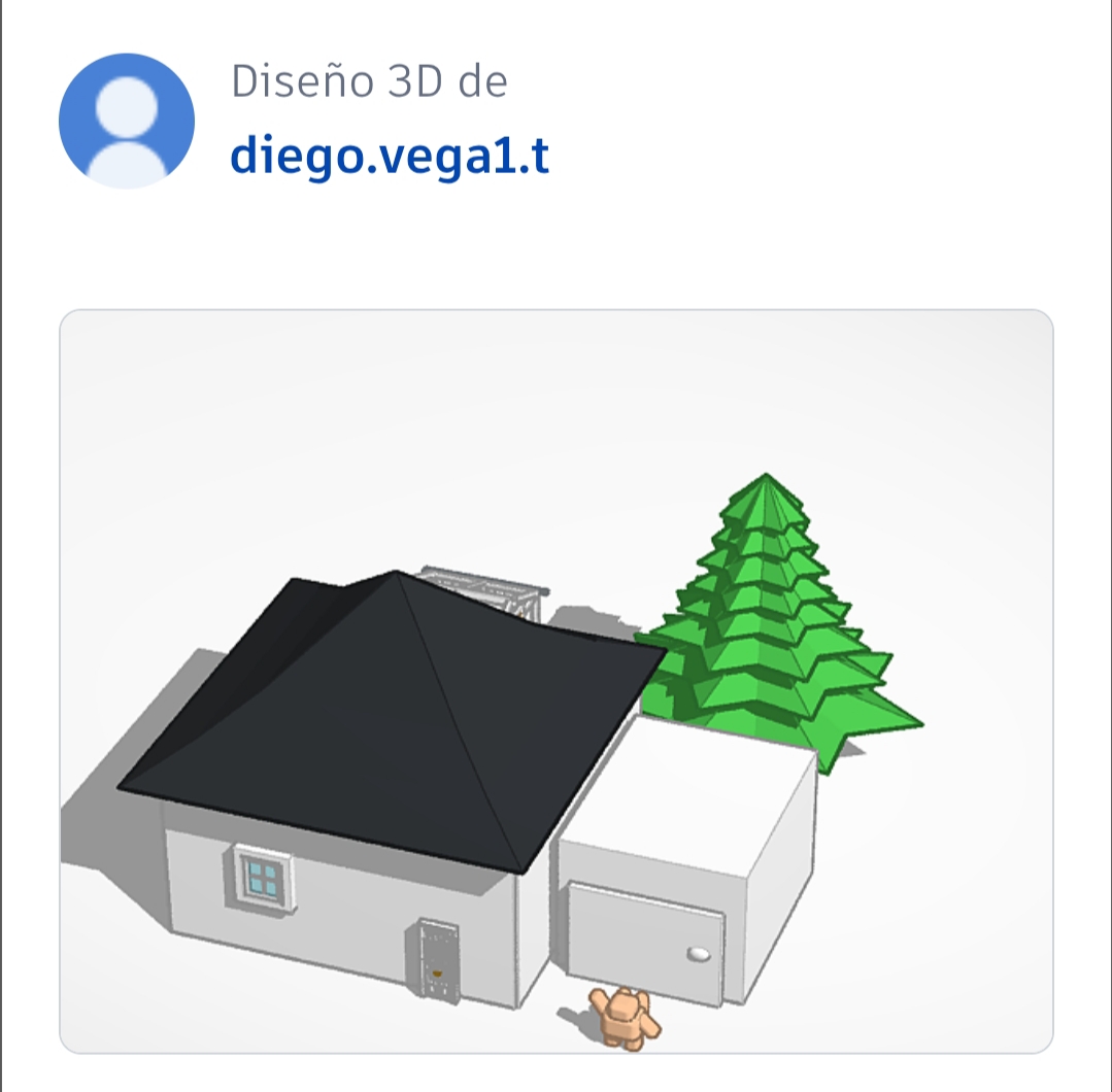 Casa con muñeco