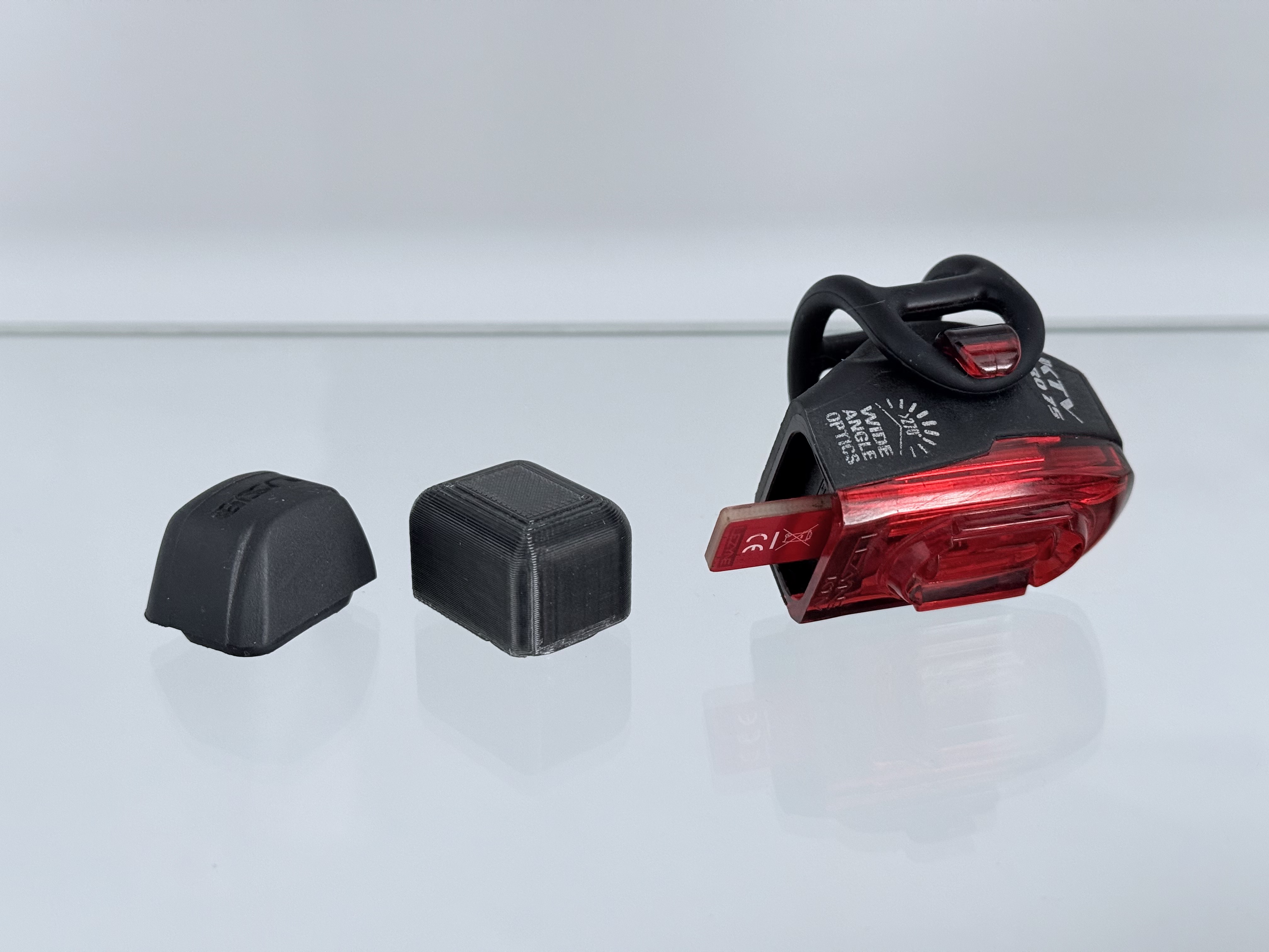 USB Port Cover – Compatible with Lezyne KTV Pro 75 Bike Light Endcap