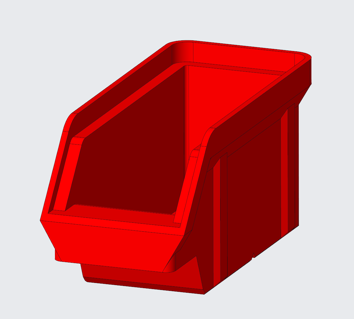 Miniatura 6 do modelo 3D Gridfinity stackable toolbox