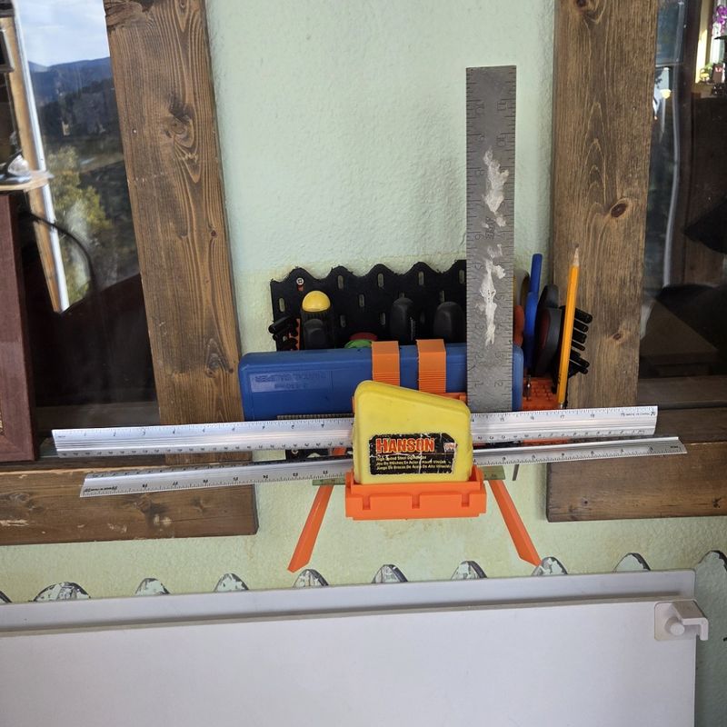 Transportable all in one modular Skadis and 1/4 peg board wall tool ...