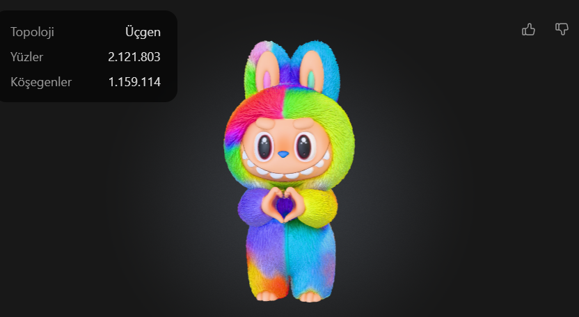 Labubu rainbow