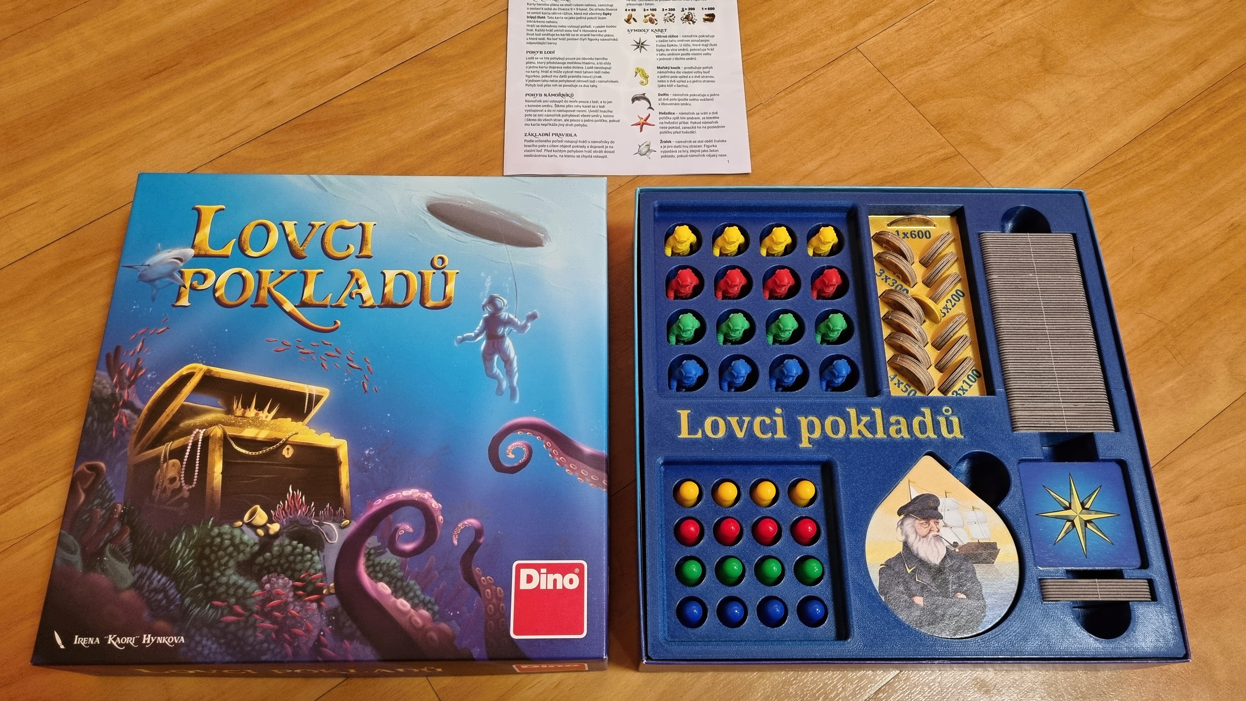 Lovci pokladů  / Treasure Hunters - insert (Dino version)