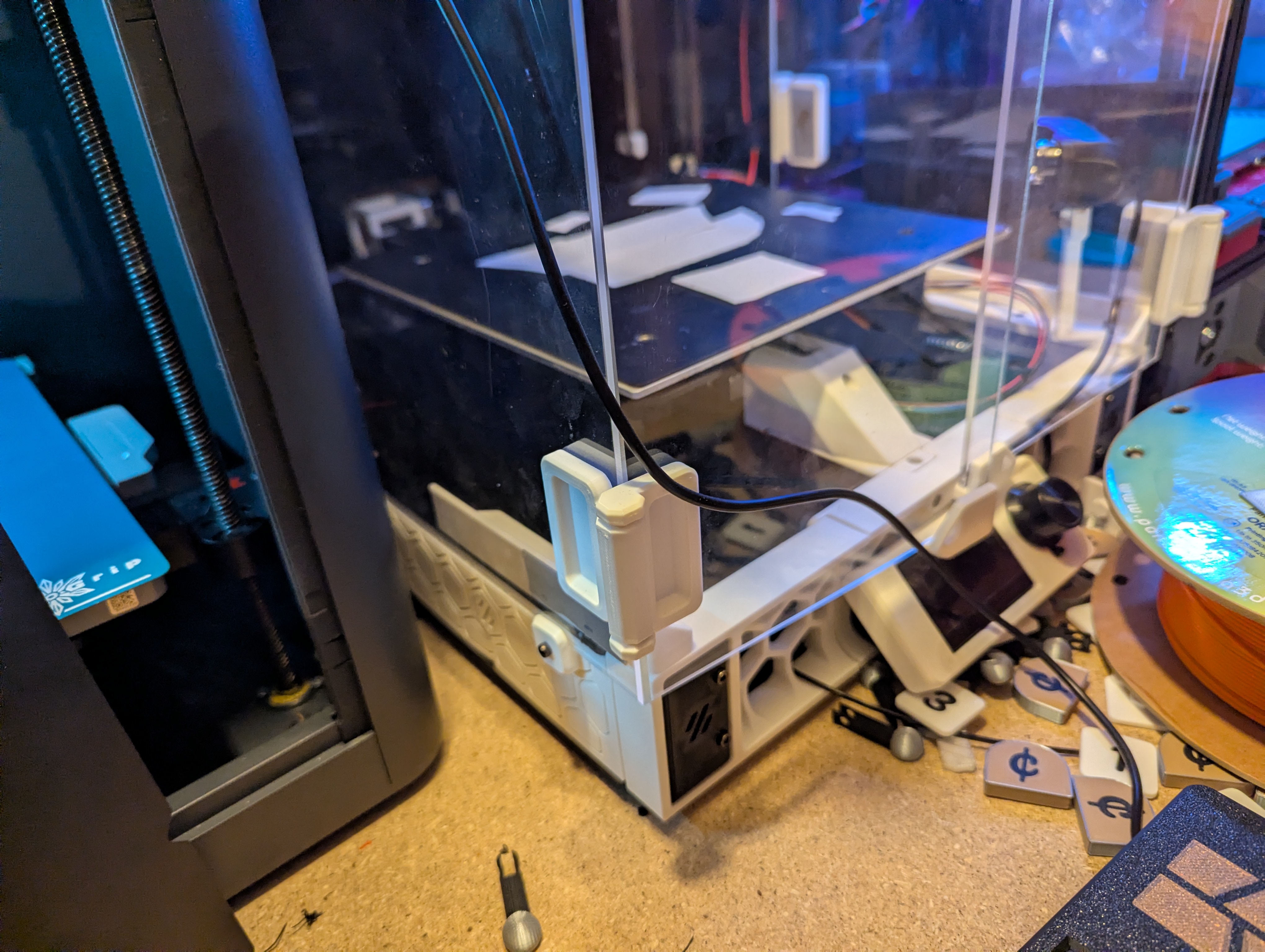 Enderwire Front Extension Panel Mount Mod — miniatura 2