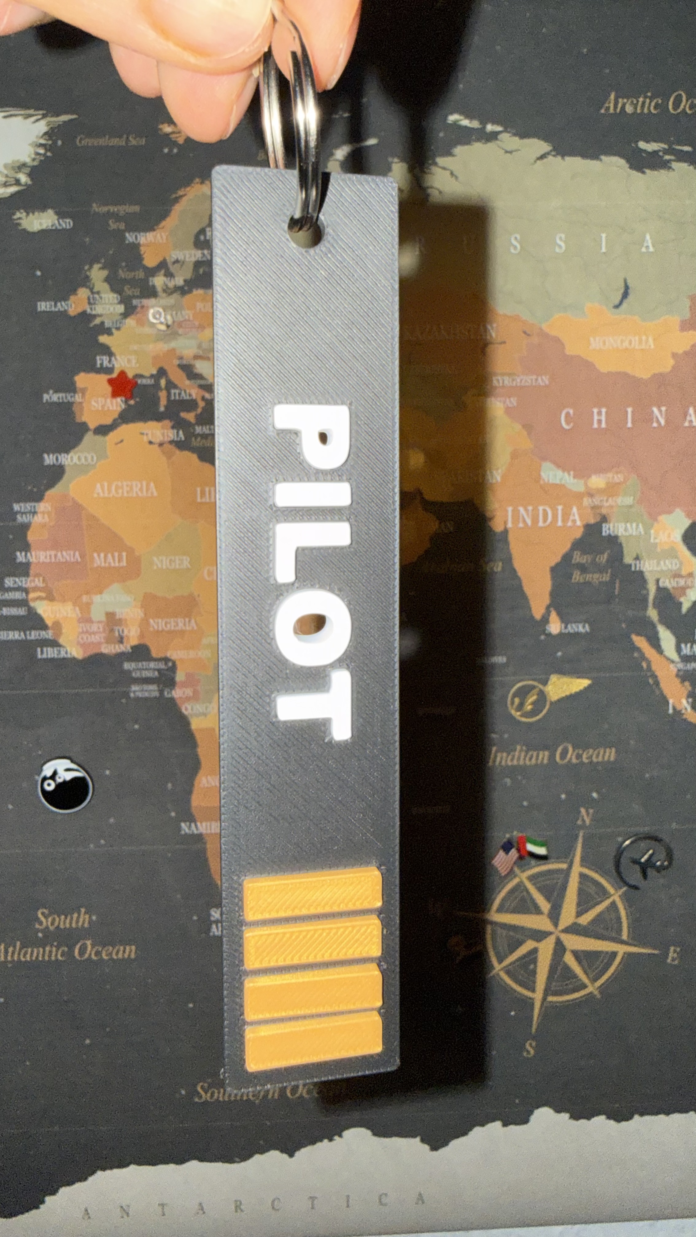 Pilot Tag keychain — miniatura 3