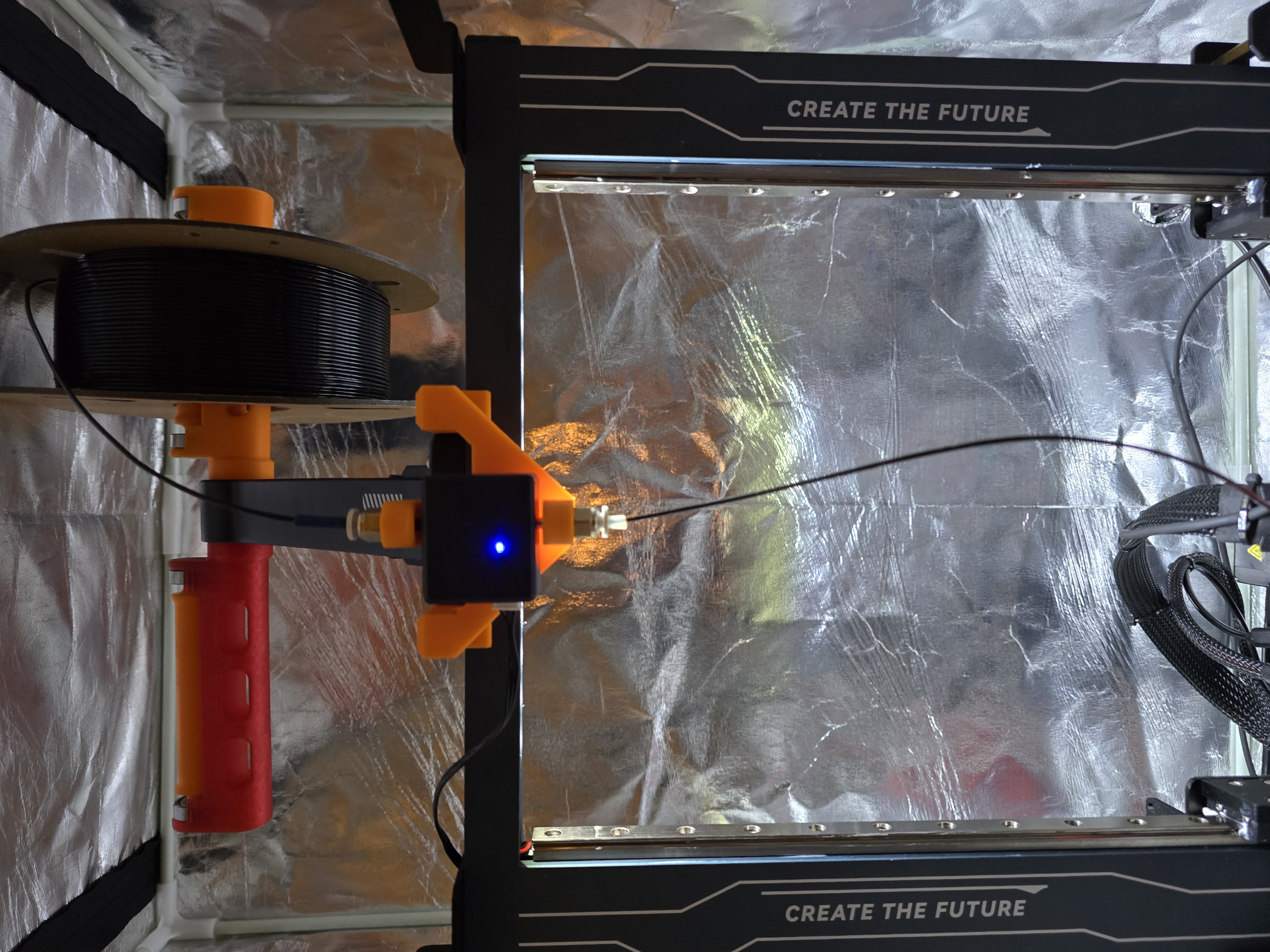 Improved Elegoo Neptune 4 PRO/plus/max Filament Sensor Mount With Bowden Tube Adapter 3D model