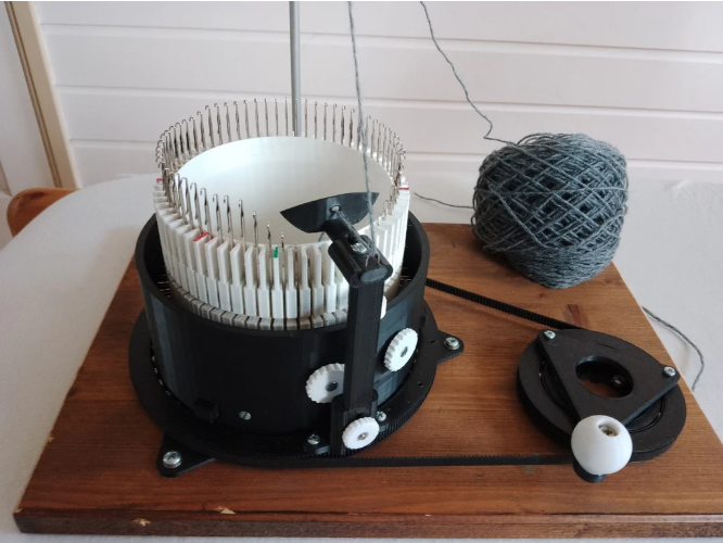 Circular Knitting Machine (CSM) 3D model thumbnail
