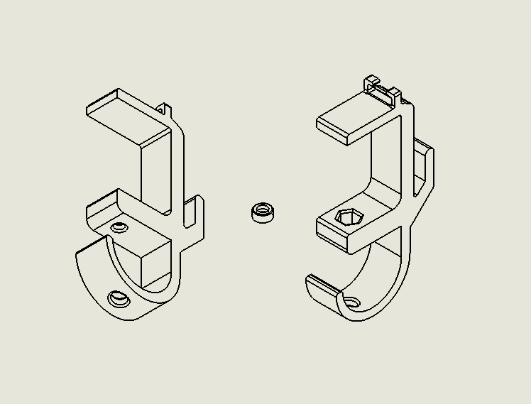 Desk Cable Management Clamp