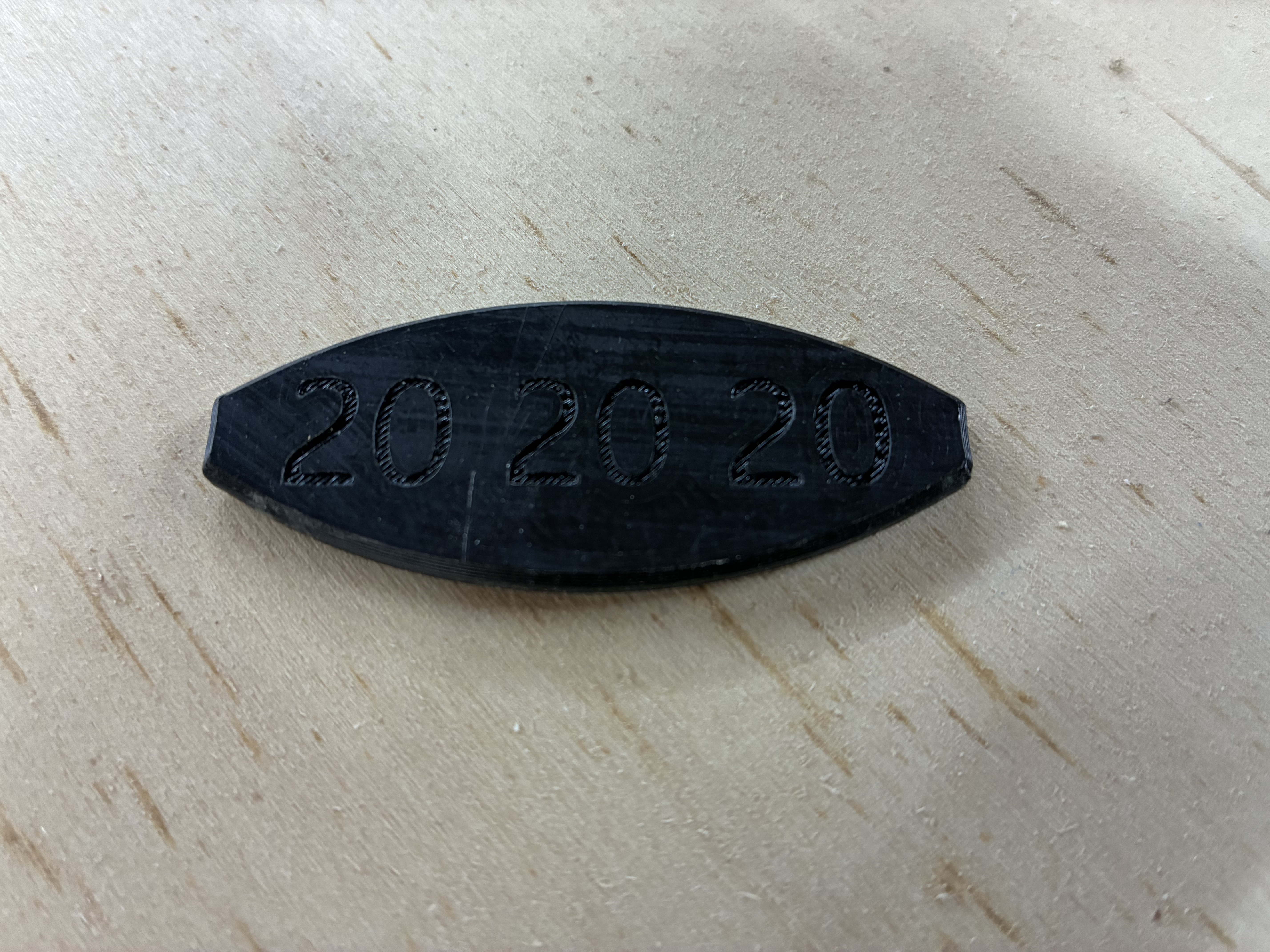 Simple biscuits for joining composite wood in 3 common sizes