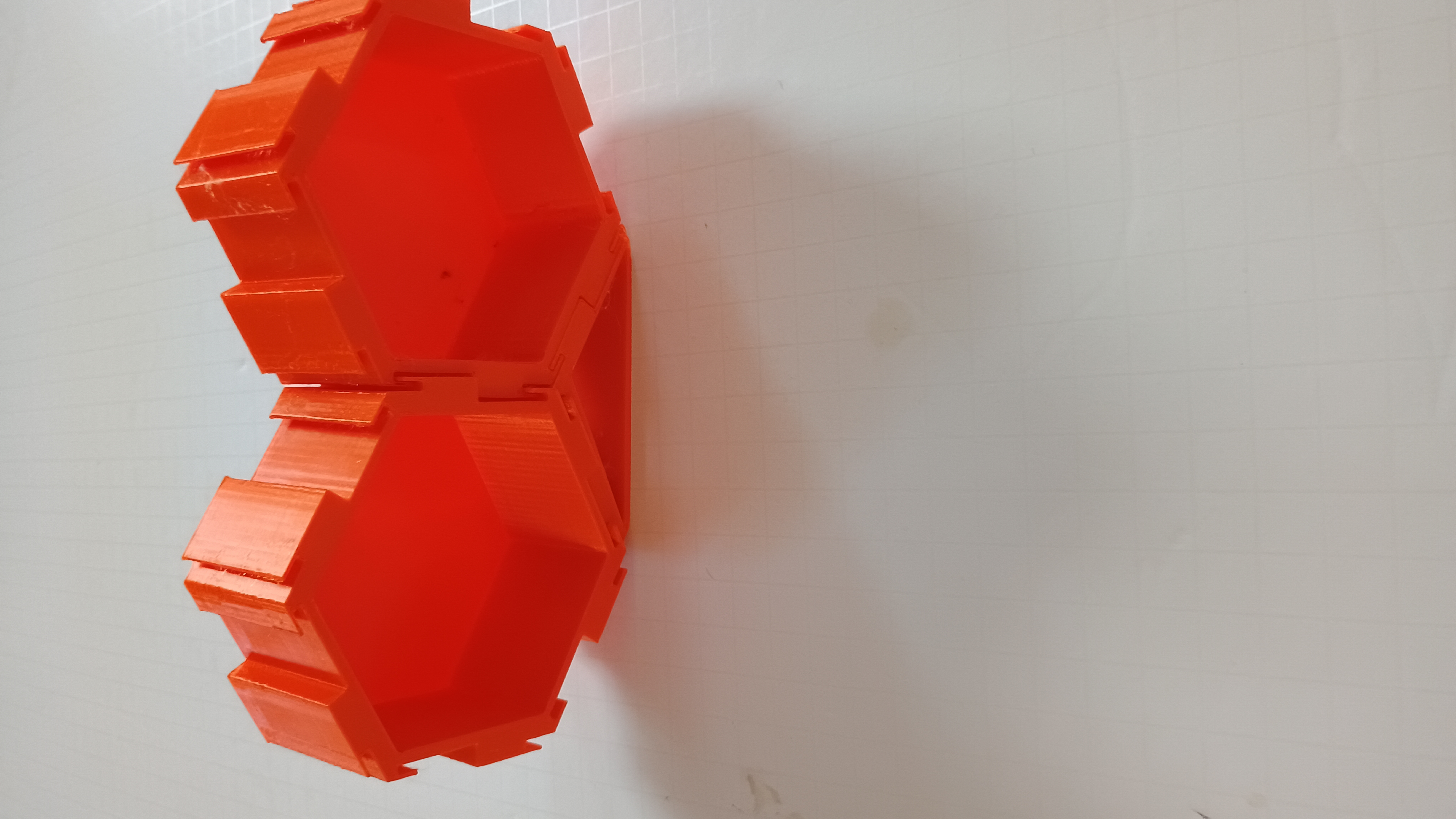 Hexagon storage unit