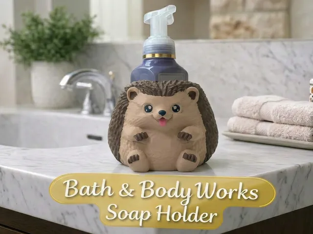 Hedgehog Bath & Body Works Soap Holder