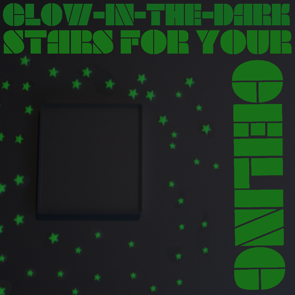 Glow-in-the-Dark Stars For your Ceiling!