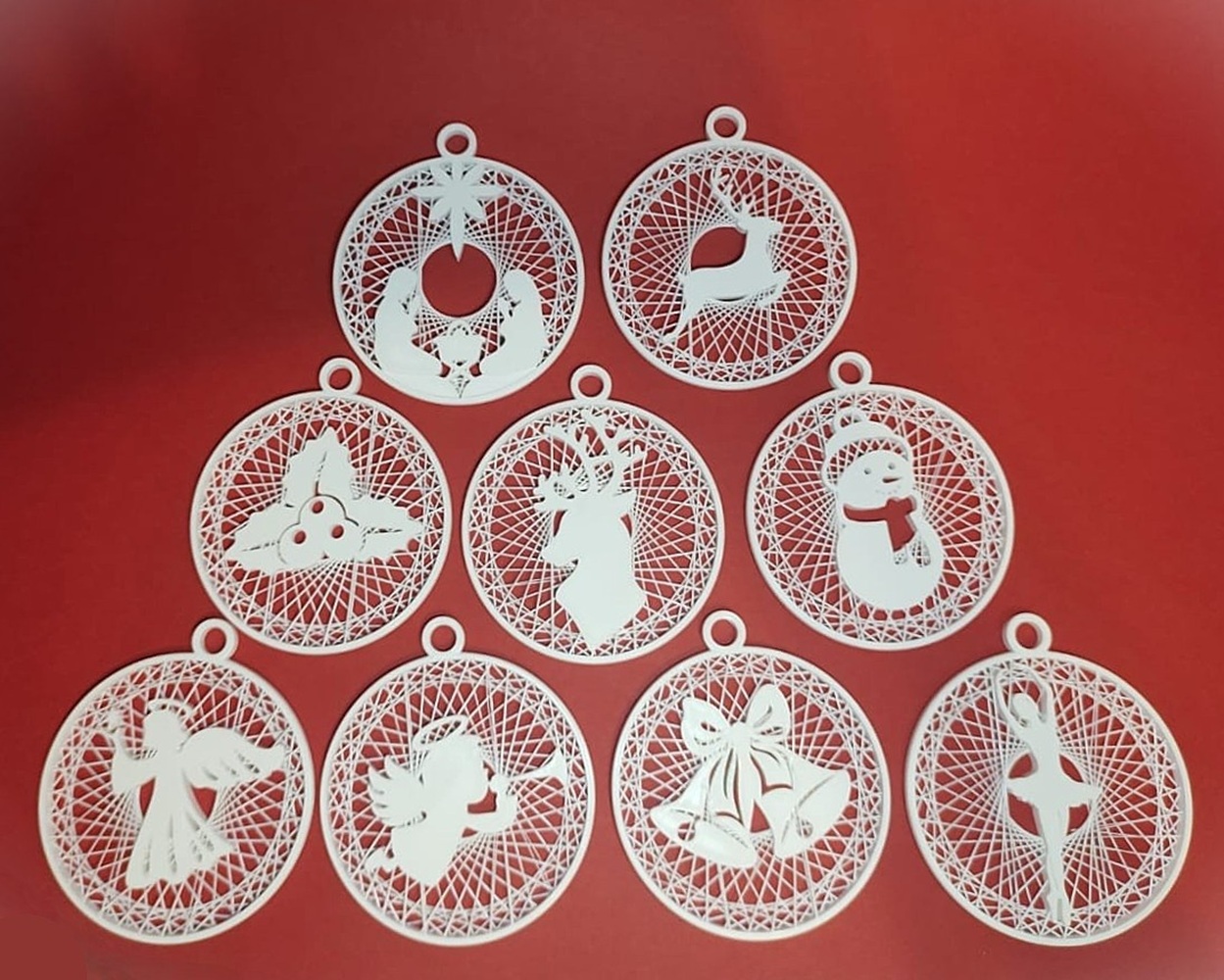 Woven Christmas Ornament