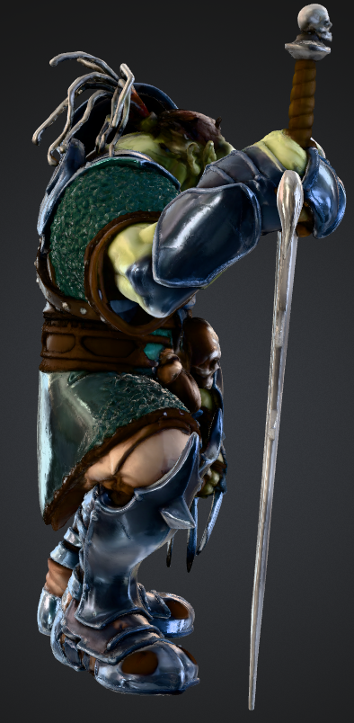 Miniatura 4 do modelo 3D Elite Orc - Gothic 2