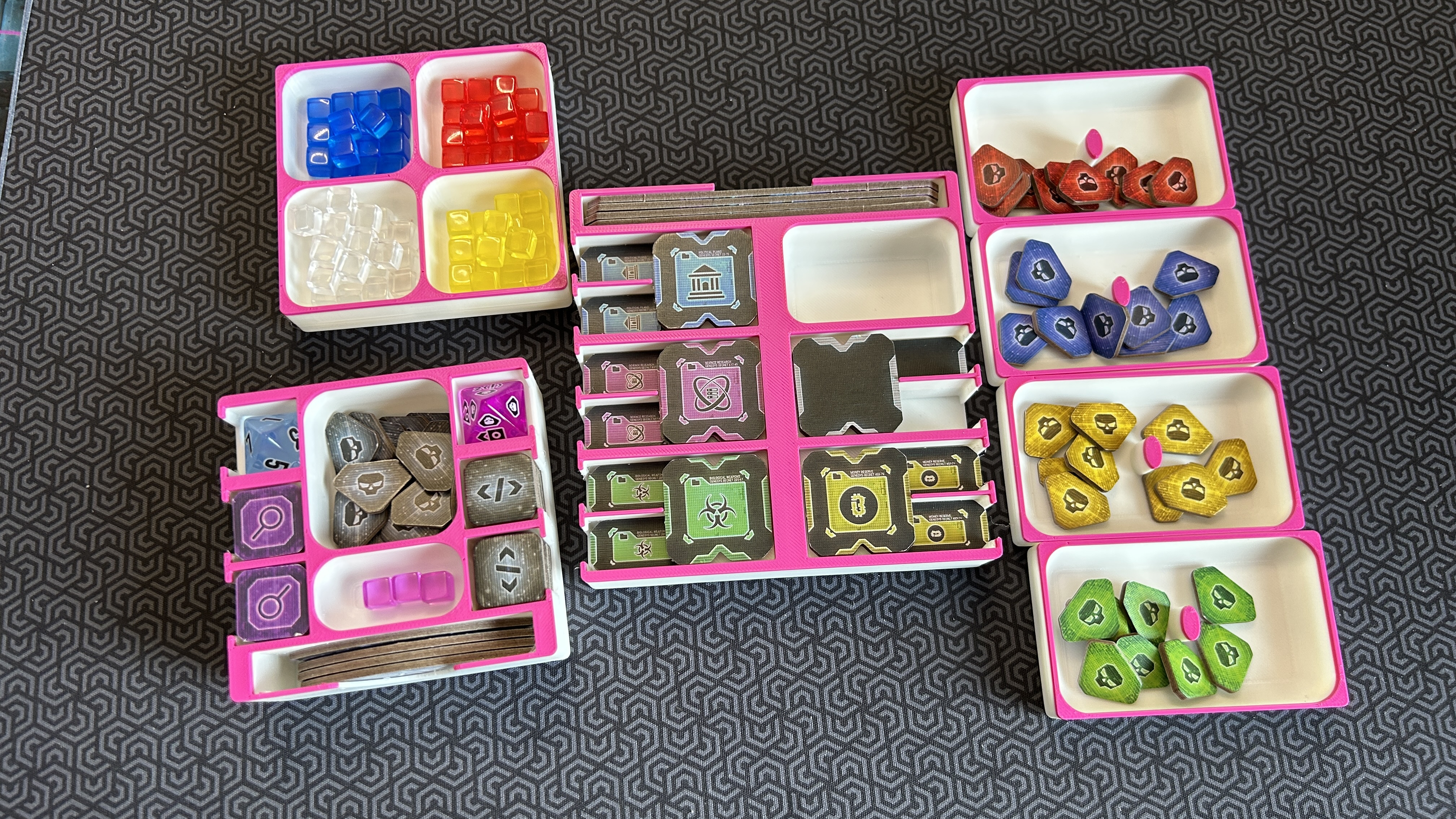 The Breach Board Game Core Game Organizer Trays