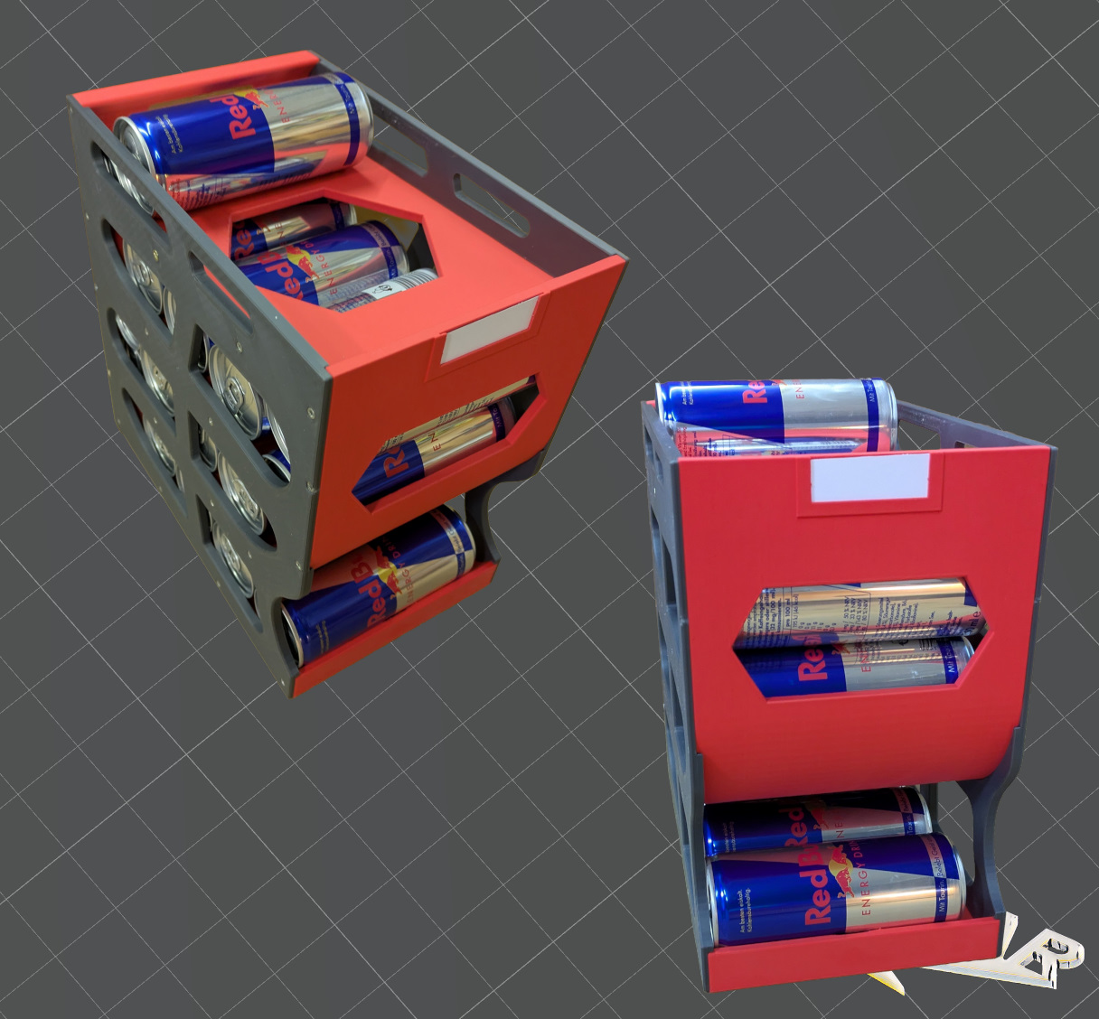 330ml Can storage dispenser "First in - First out" / Getränkedosenlager — miniatura 2