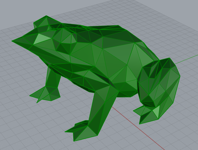 Low Poly frog