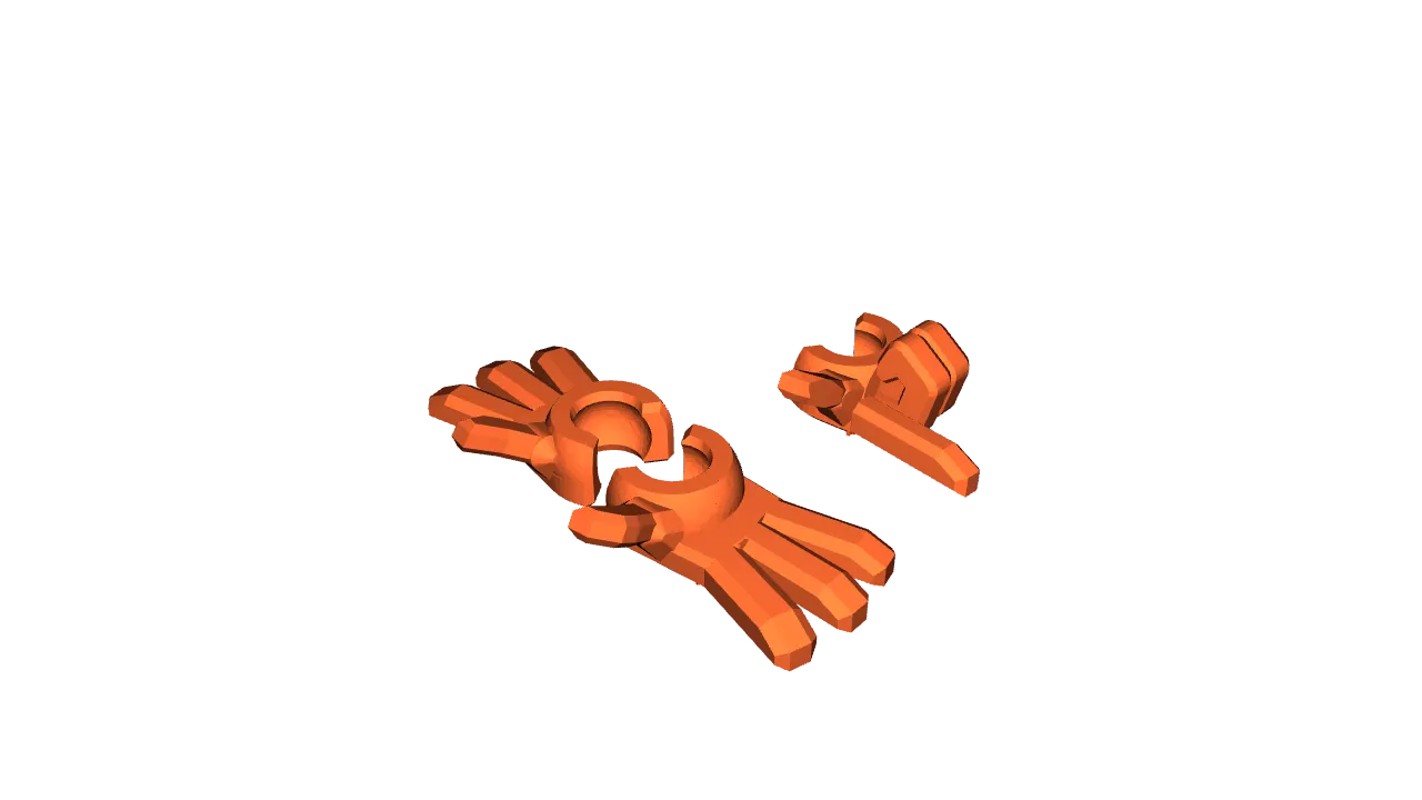 Pippins Parts for Mini13 (DELTARUNE) by de3zie | Download free STL