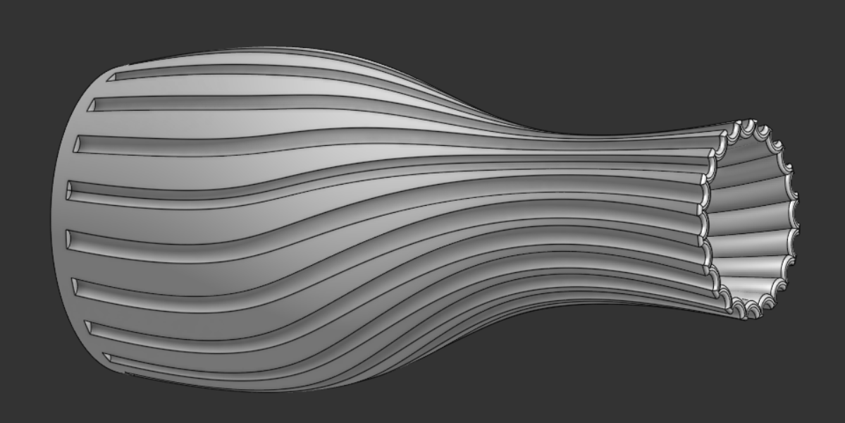 Vase with Helical Pattern — miniatura 2