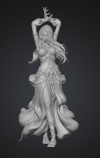 Scarlet Flame Dancer