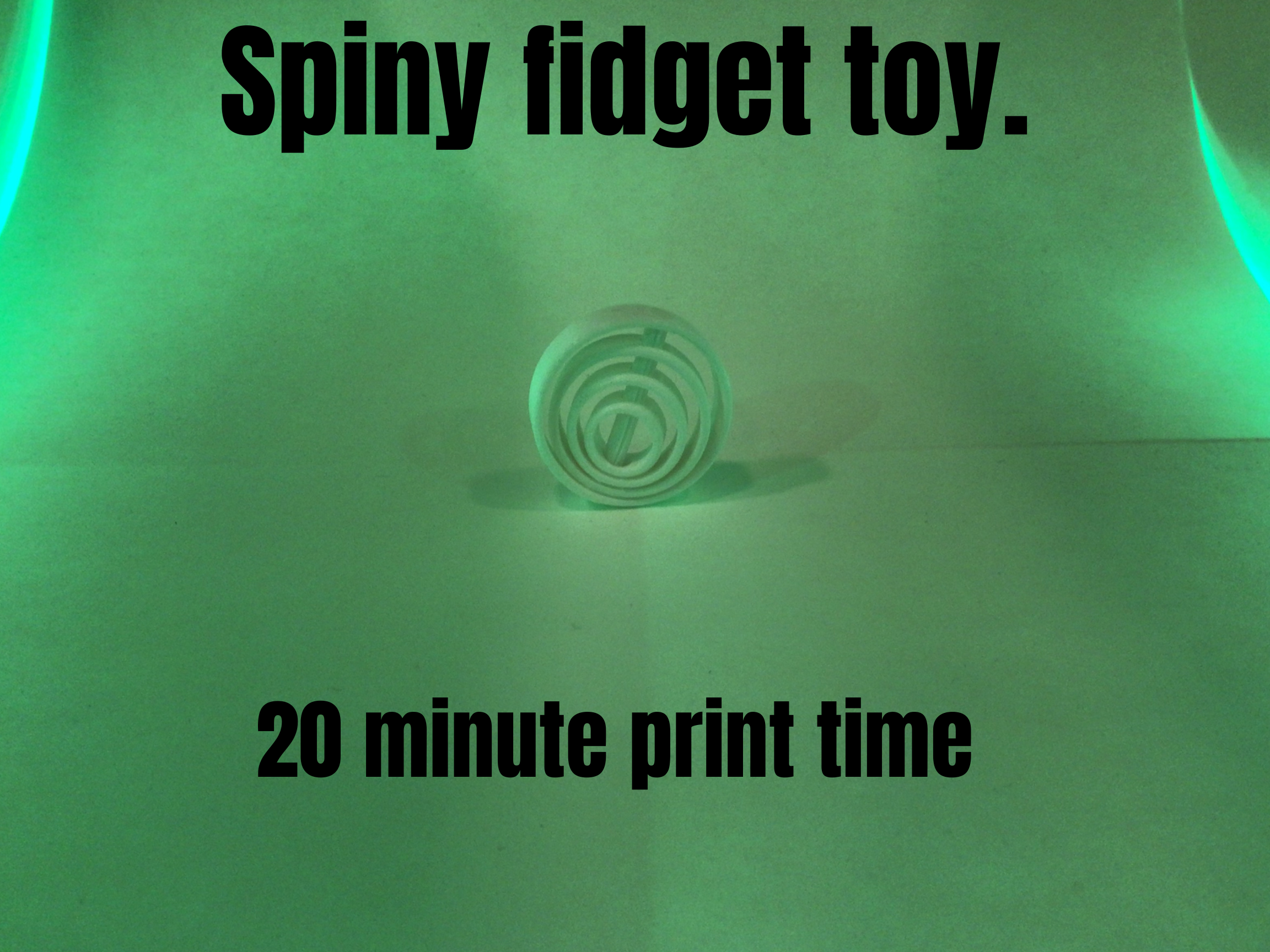 Spiny fidget toy.